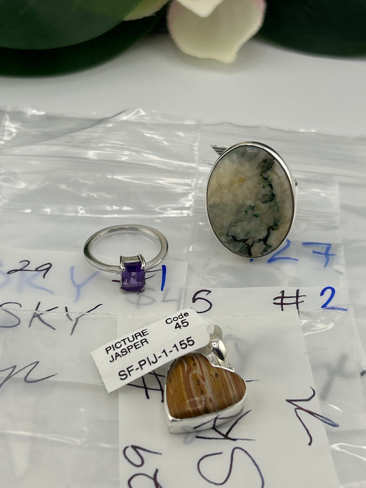 RESERVED FOR: SKY - 4/27/2025 tiktok Live Show - 3 Sterling Silver Items