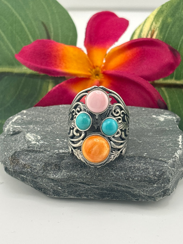 Cluster Shield Ring Size 10