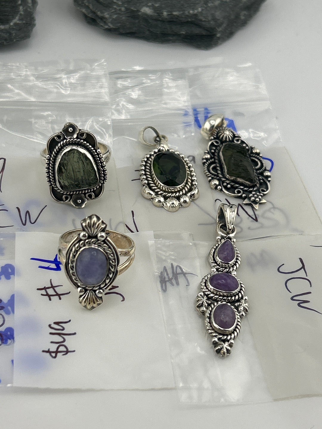 RESERVED FOR: JCW- 4/19/2025 tiktok Live Show -5  Sterling Silver Items