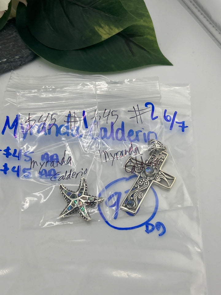 RESERVED FOR: Myranda Calderio - 6/7/2025 FL tiktok Live Show - 2 Sterling Silver Items