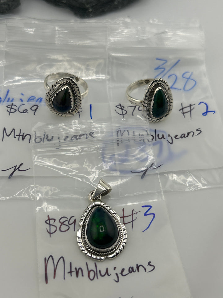 RESERVED FOR: Mtnblujeans - 3/28/2025 tiktok Live Show -3  Sterling Silver Items
