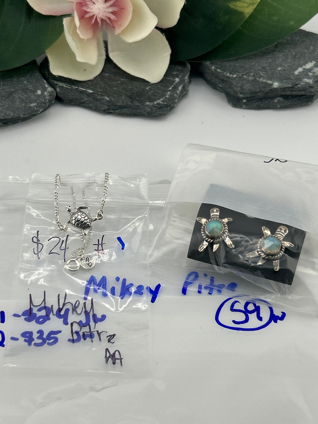 RESERVED FOR:  Mikey Pitre- 5/25/2025 tiktok Live Show -2  Sterling Silver Items