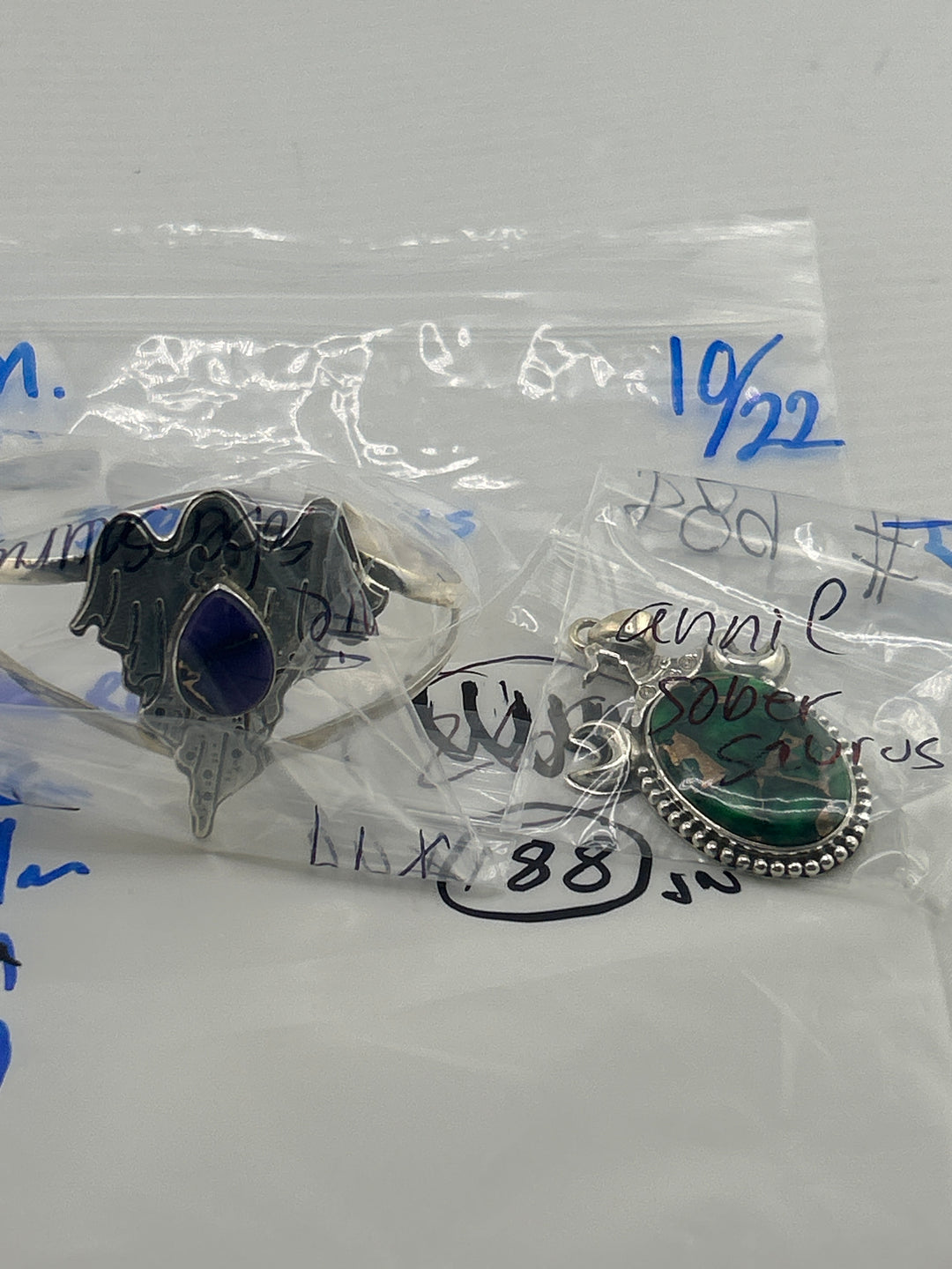 PM SHOW 48HR - RESERVED FOR: annie sobersaurus - 10/22/2025 FL tiktok Live Show - 2 Sterling Silver Items