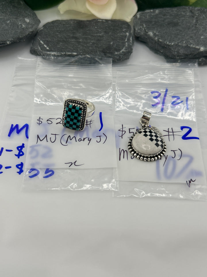 RESERVED FOR: MJ (mary j) 3/21/2025 Live Show - 2 Sterling Silver Items