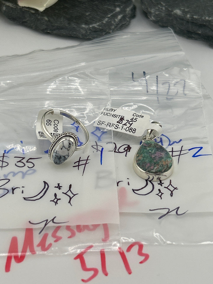 RESERVED FOR: Bri 🌙✨️- 4/27/2025 tiktok Live Show -2  Sterling Silver Items