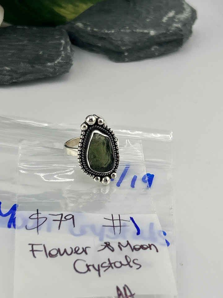 RESERVED FOR:  Flower & Moon Crystals- 4/19/2025 tiktok Live Show -1  Sterling Silver Items