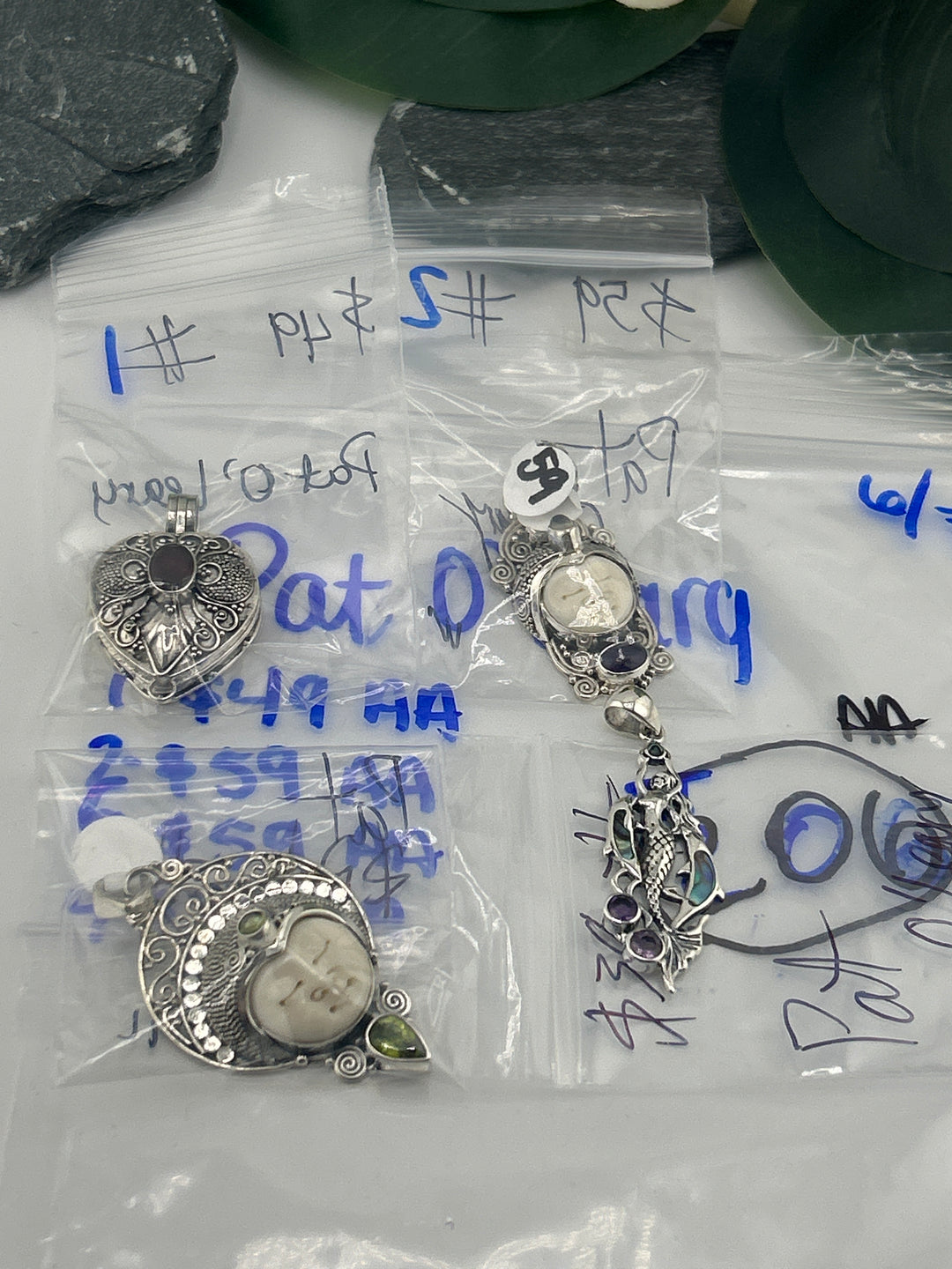 RESERVED FOR: Pat O'Leary - 6/7/2025 FL tiktok Live Show - 4 Sterling Silver Items