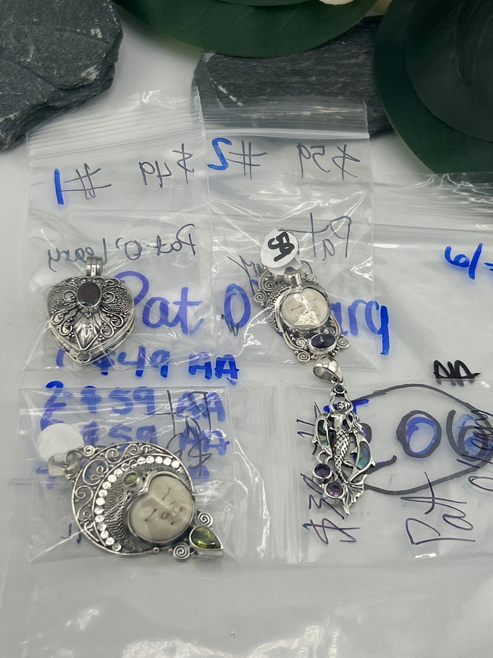 RESERVED FOR: Pat O'Leary - 6/7/2025 FL tiktok Live Show - 4 Sterling Silver Items