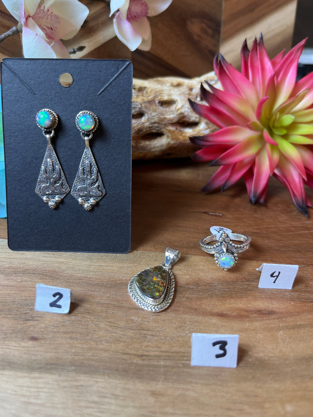RESERVED FOR: Gina Workman929 7/28/24- 4 Sterling Silver Items