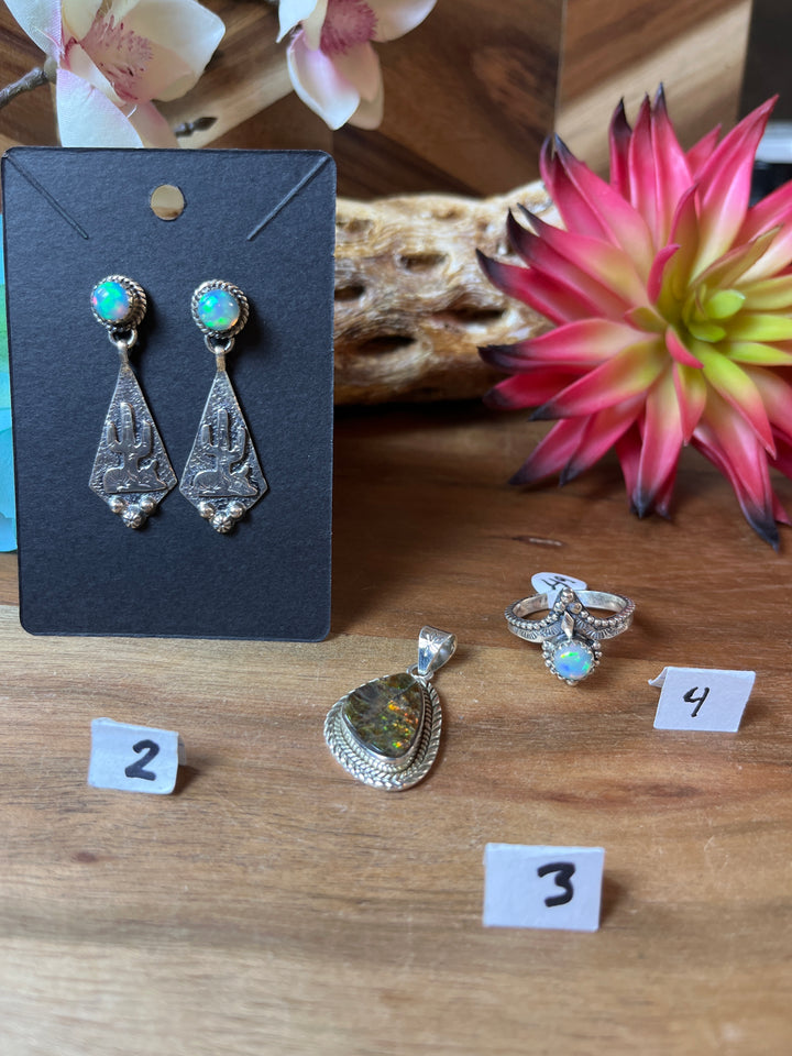 RESERVED FOR: Gina Workman929 7/28/24- 4 Sterling Silver Items