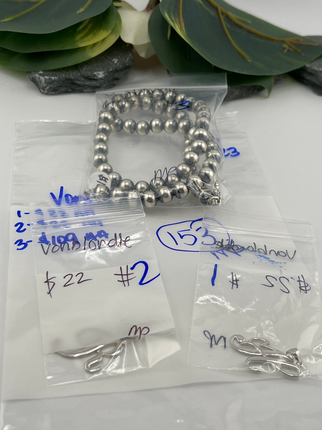 RESERVED FOR: Vonblondie - 4/23/2025 tiktok Live Show - 3 Sterling Silver Items