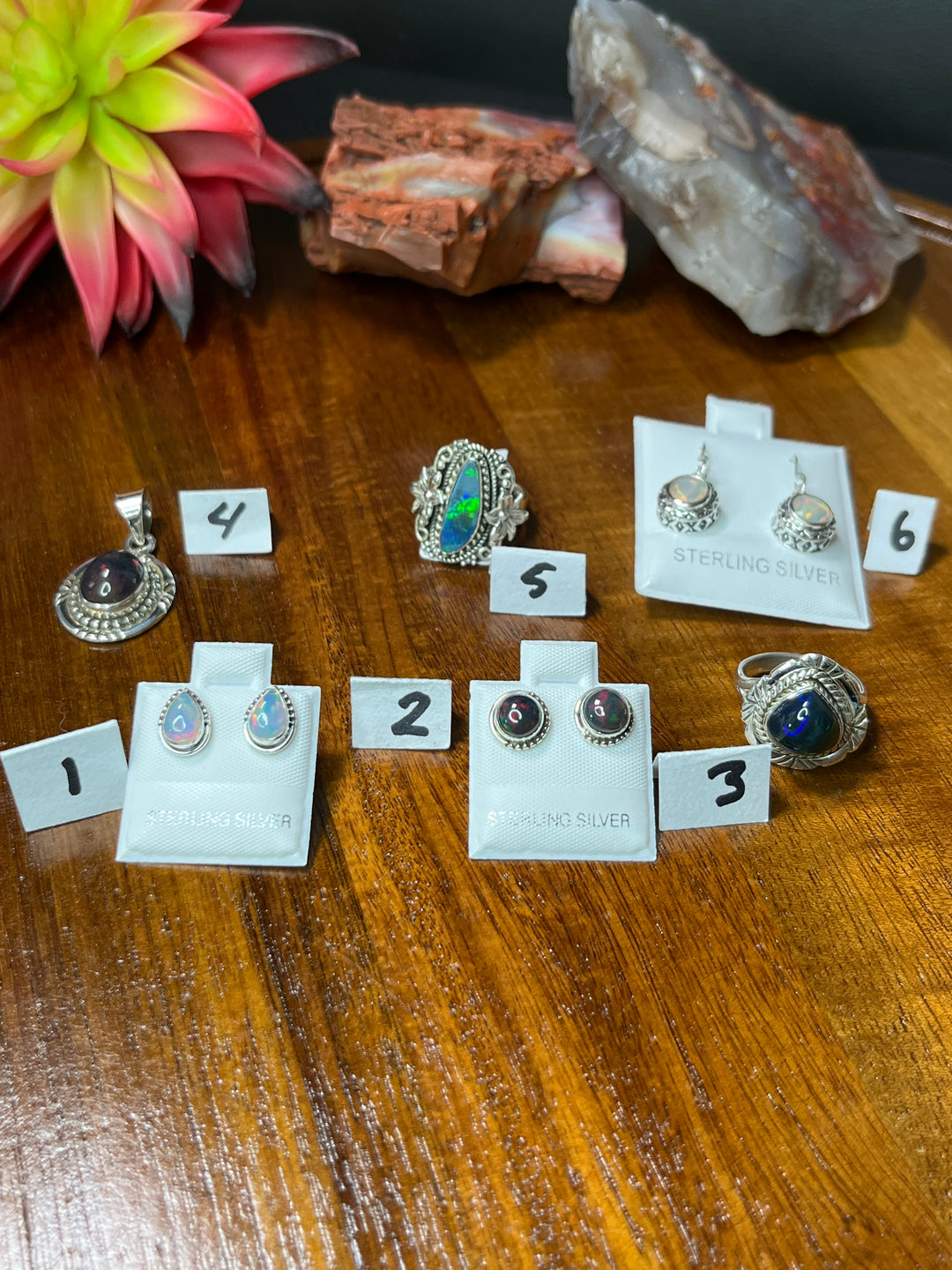 RESERVED FOR: Whitney Smith-7/11/24-6 Sterling Silver Items