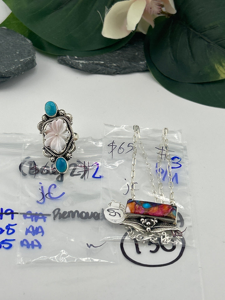 RESERVED FOR: jc (Bag 2) - 6/11/2025 tiktok Reservation Live Show - 2 Sterling Silver Items