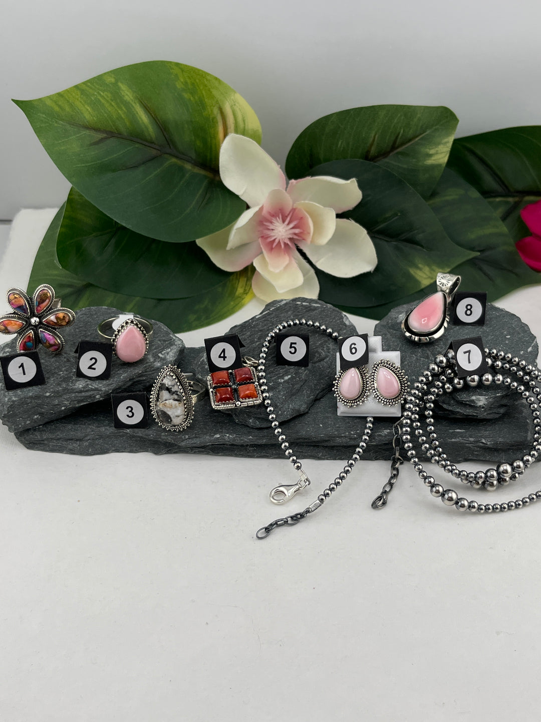 RESERVED FOR: jessica roca73- 1/3/2025 -8 Sterling Silver Items