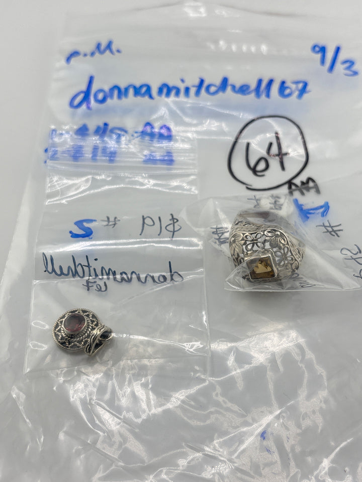 PM SHOW 48HR - RESERVED FOR: donnamitchell67 - 9/03/2025 FL tiktok Live Show - 2 Sterling Silver Items
