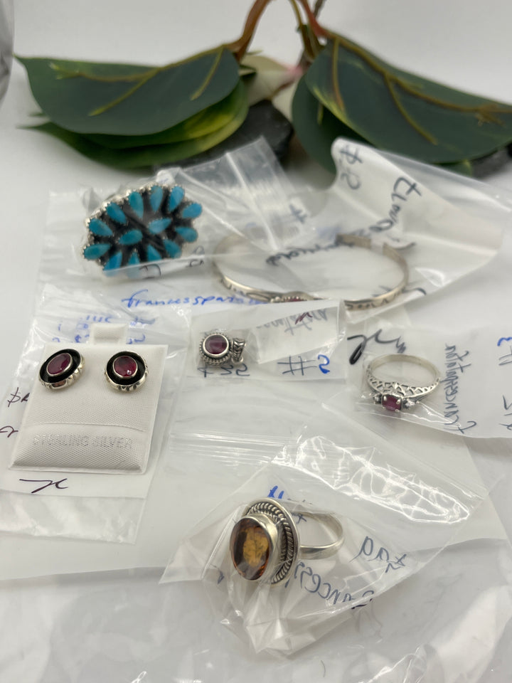 RESERVED FOR:  Francesspatafora- 4/24/2025 tiktok Live Show -6  Sterling Silver Items