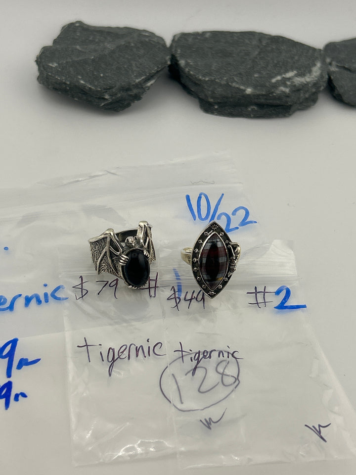 PM SHOW 48HR - RESERVED FOR: tigernic - 10/22/2025 FL tiktok Live Show - 2 Sterling Silver Items