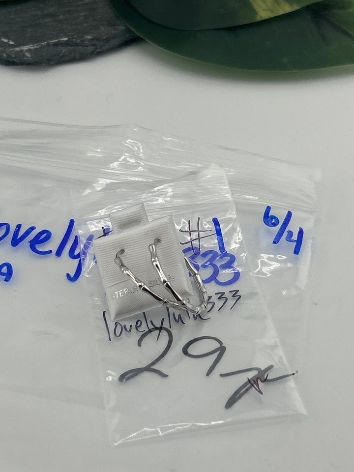 RESERVED FOR: lovelylulu333 - 6/4/2025 tiktok Live Show - 1 Sterling Silver Items