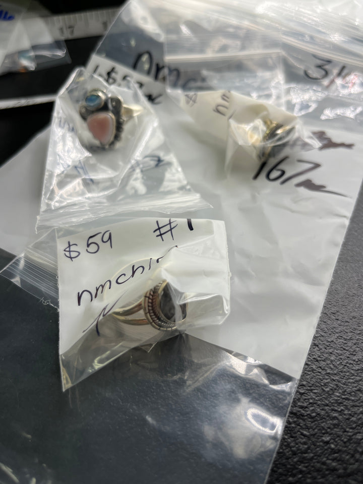 RESERVED FOR:  nmchica- 3/9/2025 Live Show - 3 Sterling Silver Items