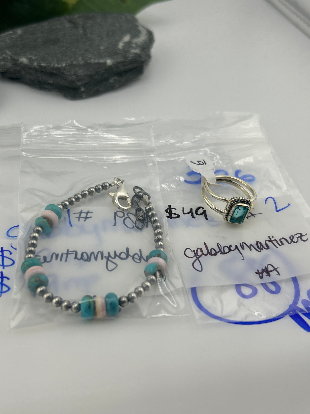 RESERVED FOR: gabbymartinez  - 3/26/2025 tiktok Live Show - 2 Sterling Silver Items