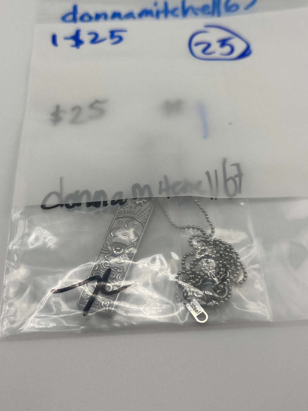 PM SHOW 48HR - RESERVED FOR: donnamitchell67 - 10/23/2025 FL tiktok Live Show - 1 Sterling Silver Items