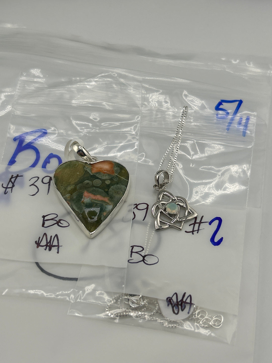 RESERVED FOR: Bo - 5/4/2025 tiktok Live Show - 2 Sterling Silver Items