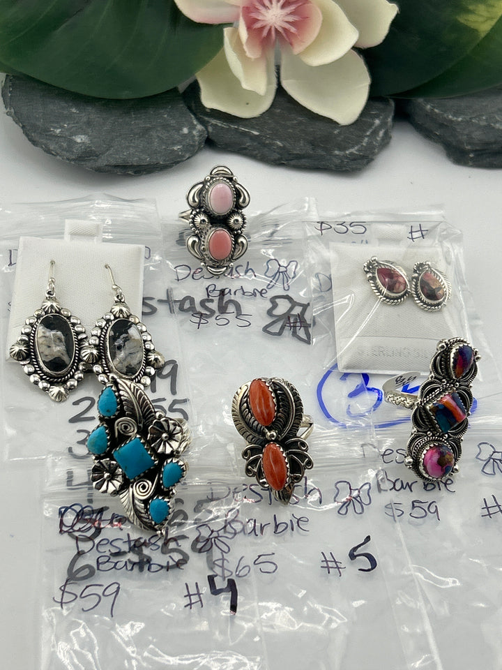 RESERVED FOR: Destash 🎀 Barbie ( Bag 2)  - 5/27/2025 tiktok A.M Live Show -  Sterling Silver Items