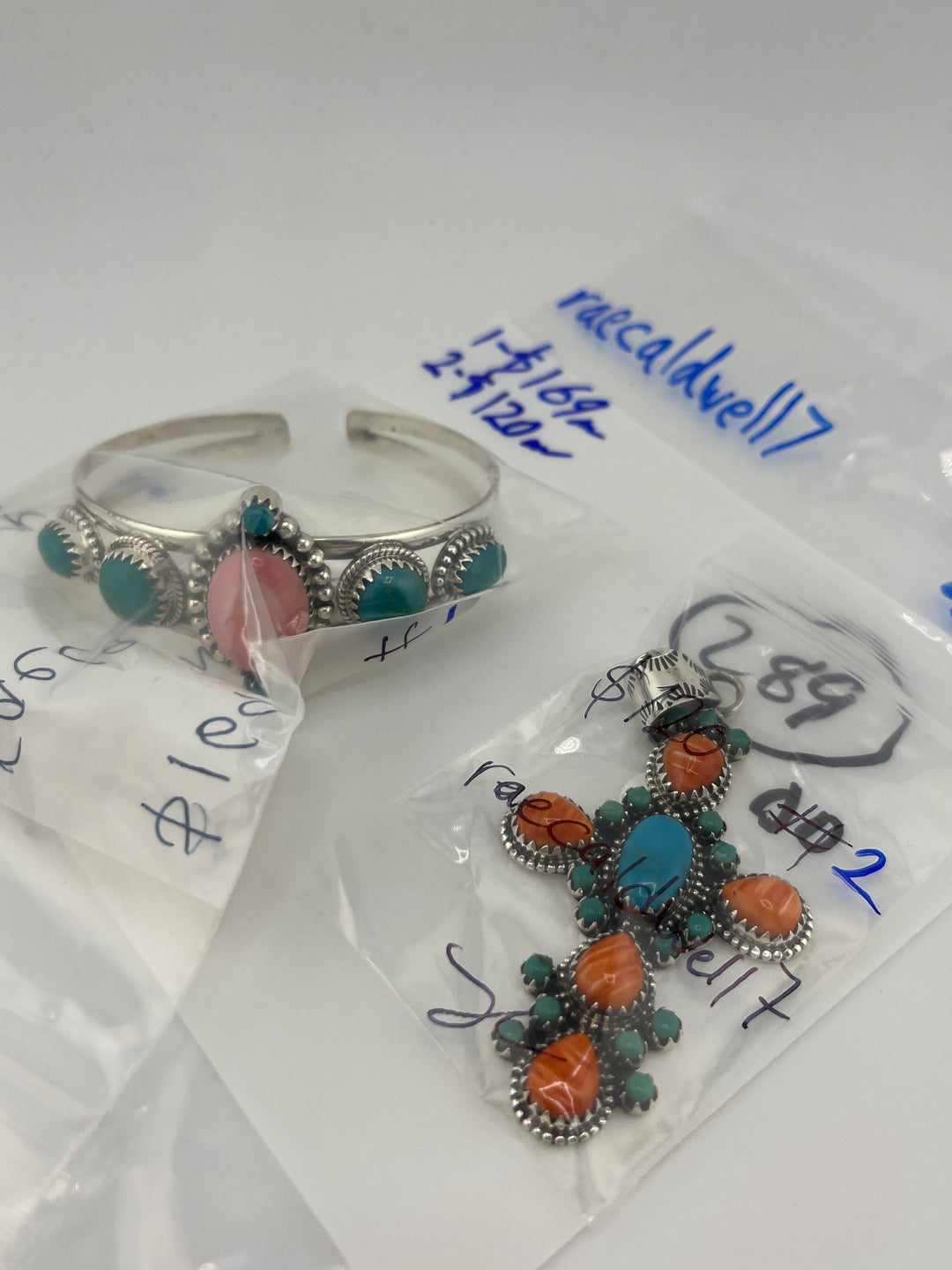 RESERVED FOR: raecaldwell7 - 5/30/2025 tiktok Live Show - 2 Sterling Silver Items