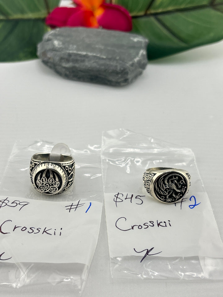 RESERVED FOR: Crosskii-4/10/2025 tiktok Live Show -2  Sterling Silver Items