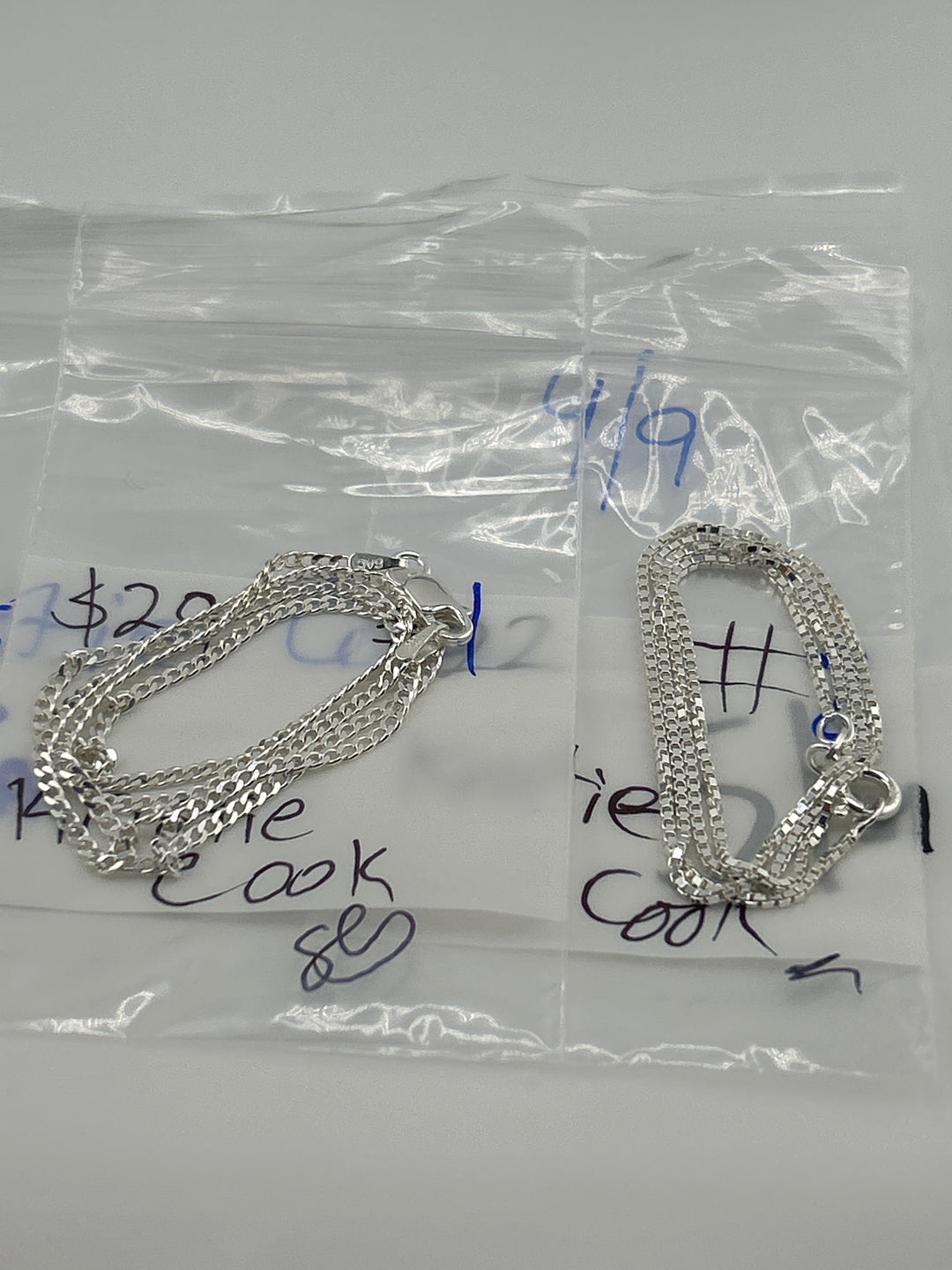 RESERVED FOR: Kristie cook  - 4/9/2025 tiktok Live Show - 2 Sterling Silver Items