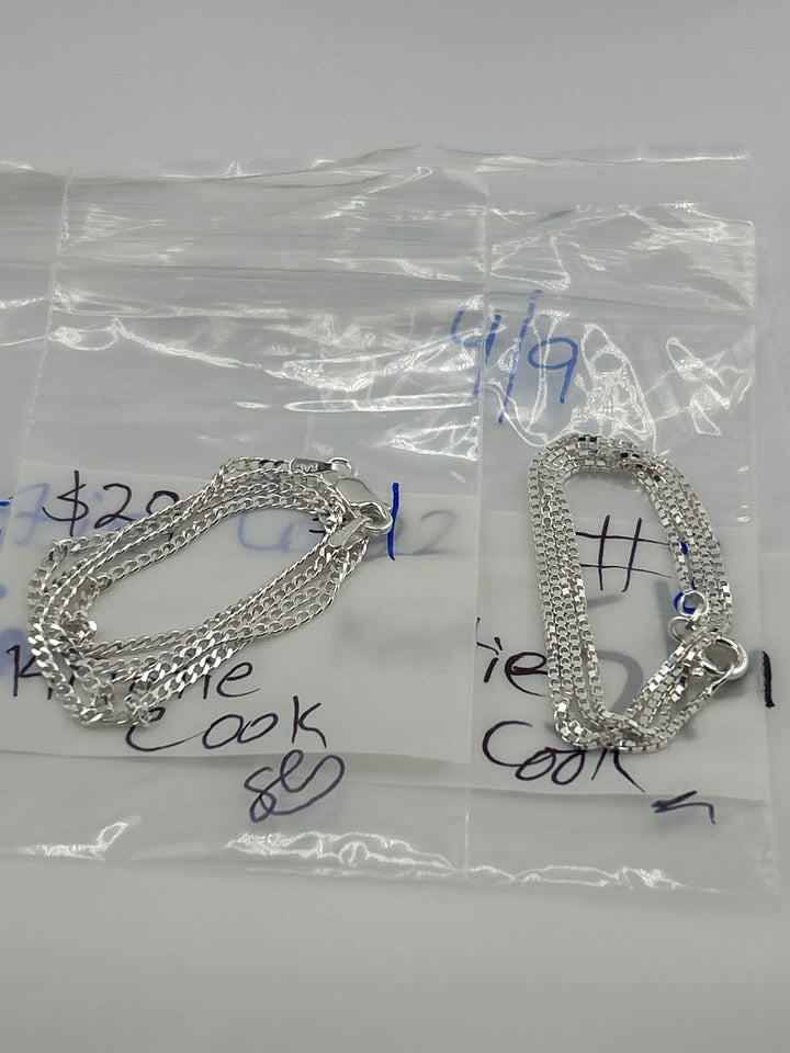 RESERVED FOR: Kristie cook  - 4/9/2025 tiktok Live Show - 2 Sterling Silver Items