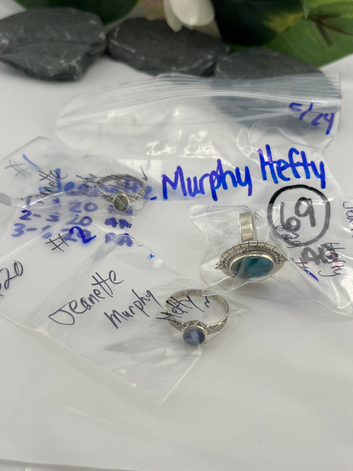 RESERVED FOR: Jeanette Murphy Hefty- 5/24/2025 tiktok Live Show - 3 Sterling Silver Items