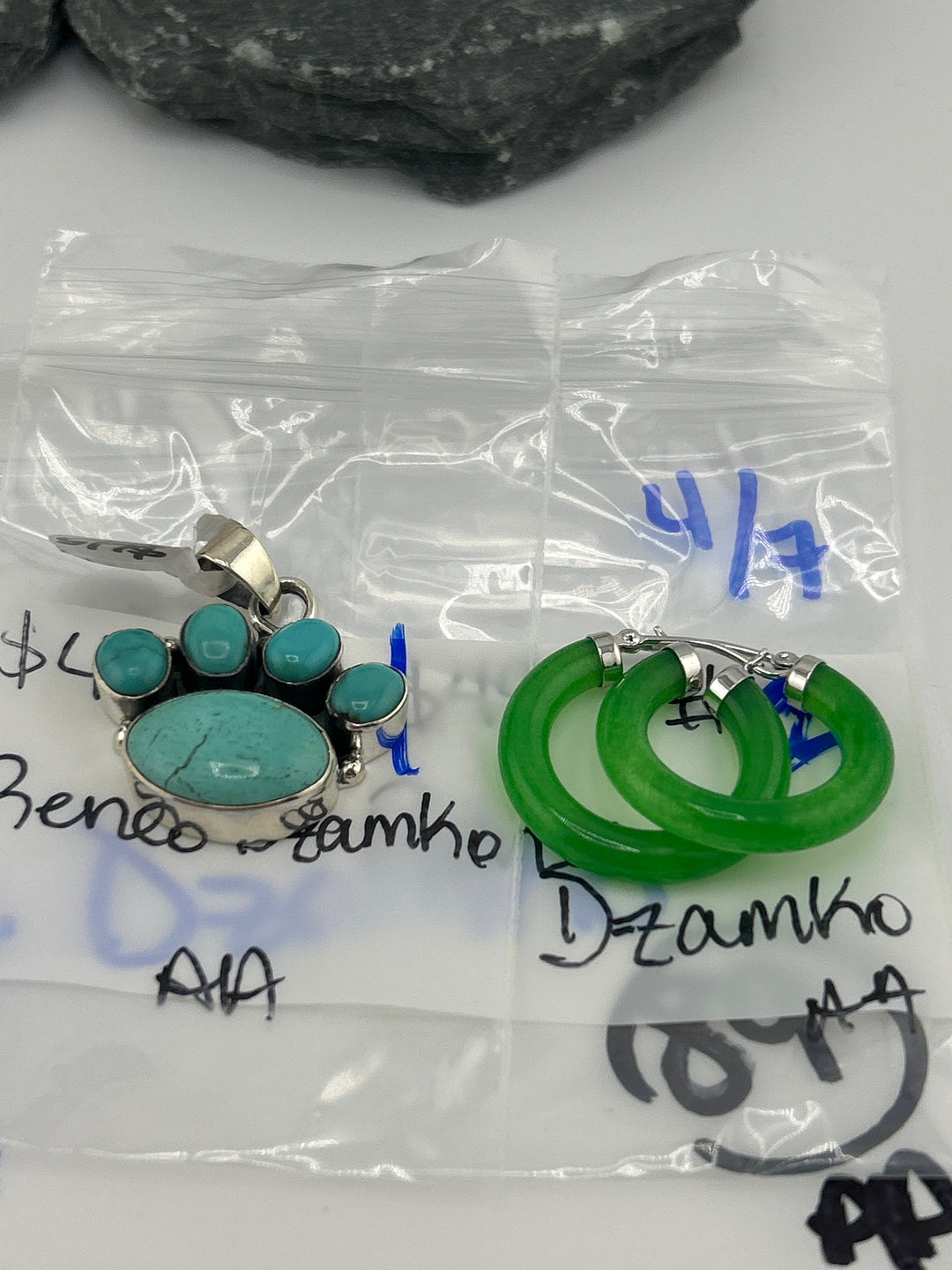 RESERVED FOR: Renee Dzamko-4/7/2025 tiktok A.M Live Show - 2 Sterling Silver Items