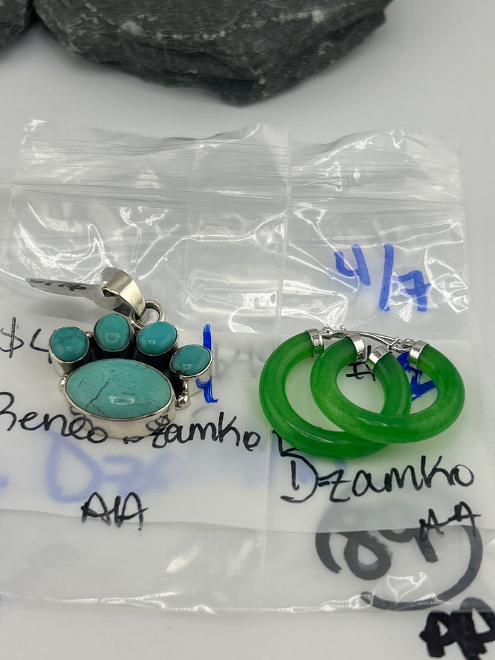 RESERVED FOR: Renee Dzamko-4/7/2025 tiktok A.M Live Show - 2 Sterling Silver Items