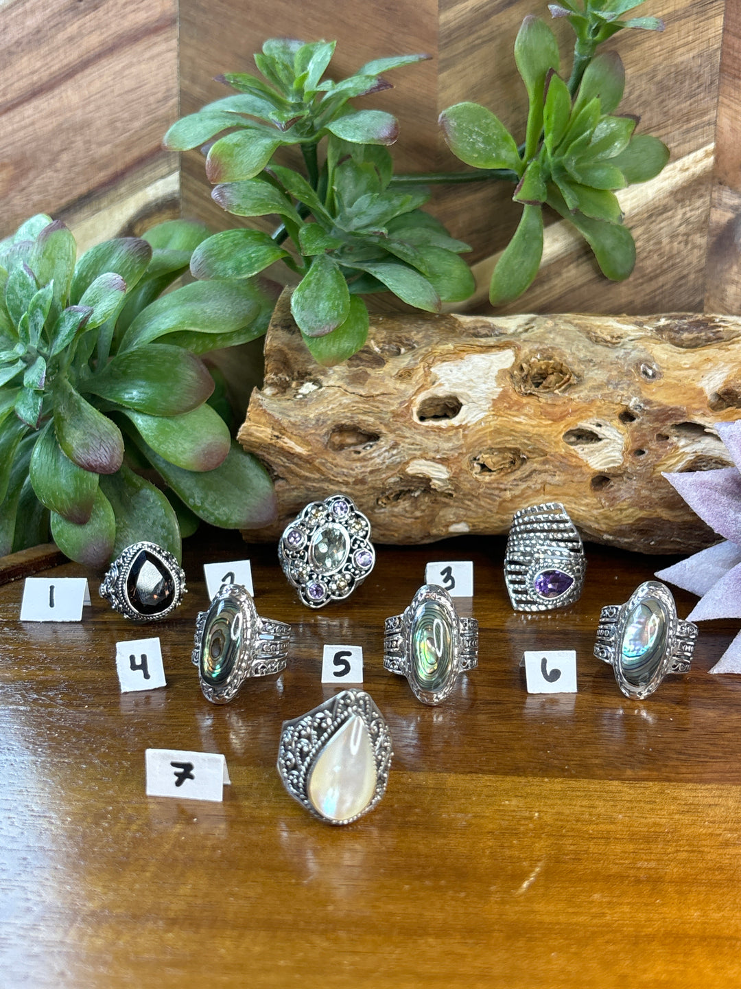 RESERVED FOR: Andrew 8/2/24- 7 Sterling Silver Items