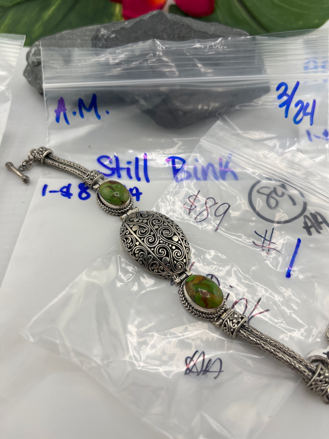 RESERVED FOR: Still Bink - 3/24/2025 A.M. Live Show - 1 Sterling Silver Items