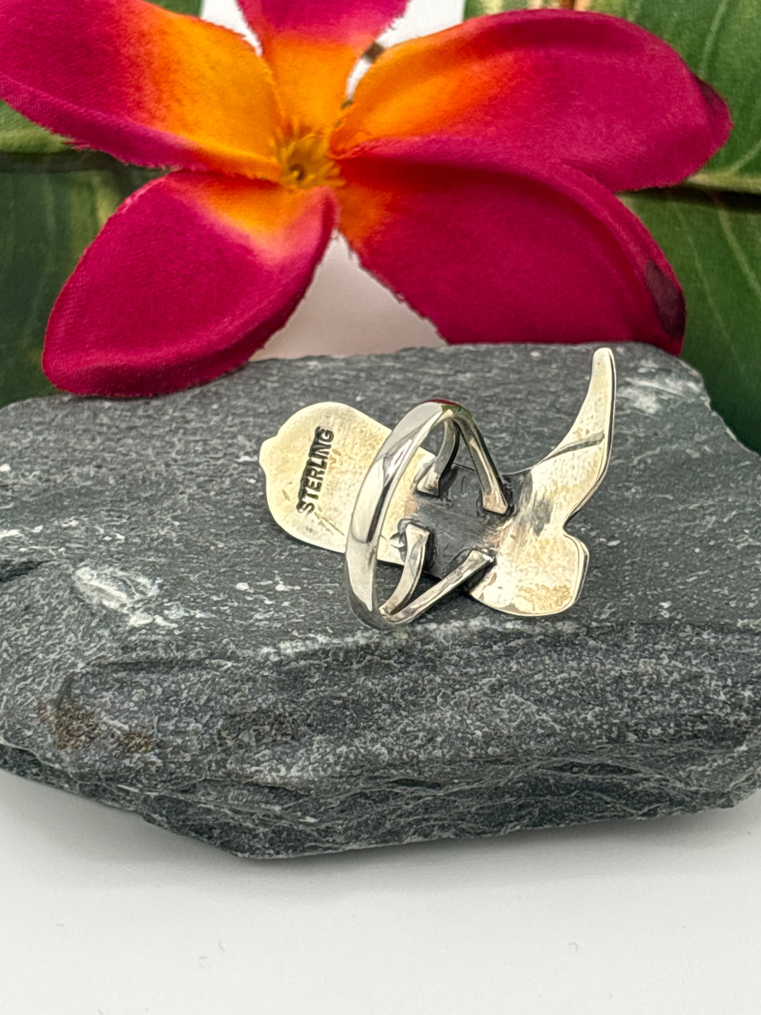 Turquoise Cowboy Boot Ring Size 6.25