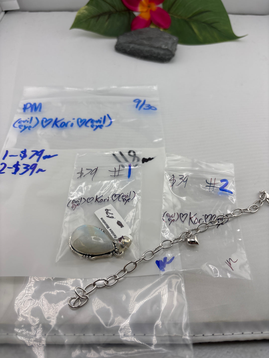 PM SHOW 48HR - RESERVED FOR: 🧿❤️Kori❤️🧿 - 9/30/2025 FL tiktok Live Show - 2 Sterling Silver Items