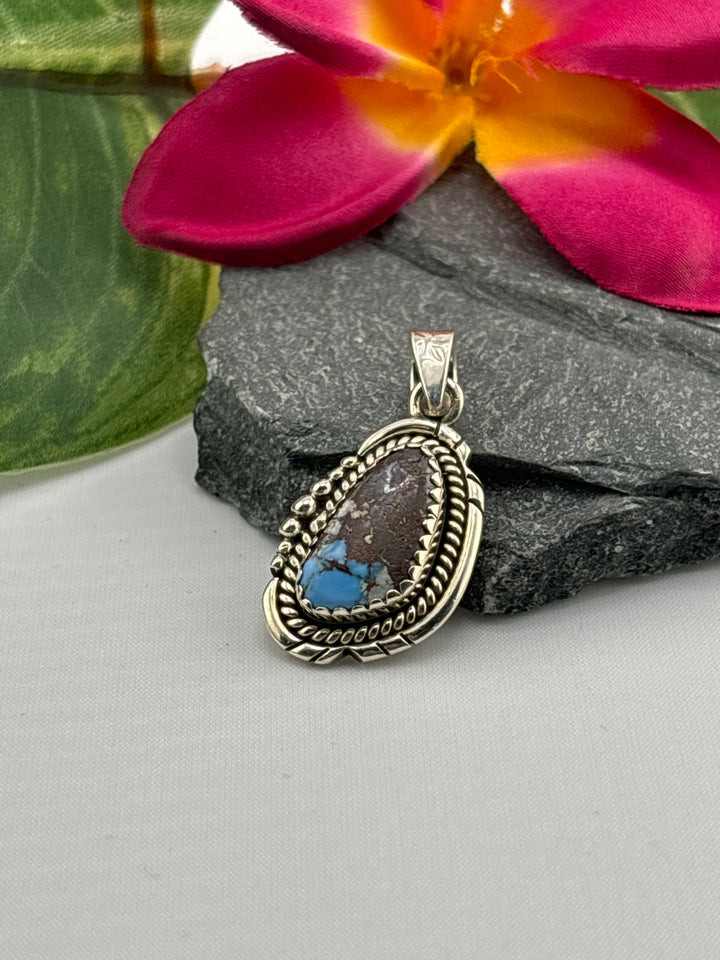 Golden Hills Turquoise Pendant