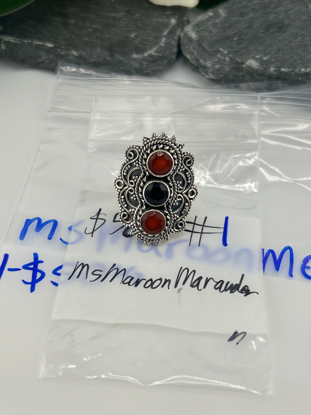RESERVED FOR: MsMaroonMarauder- 4/6/2025 tiktok Live Show - 1 Sterling Silver Items