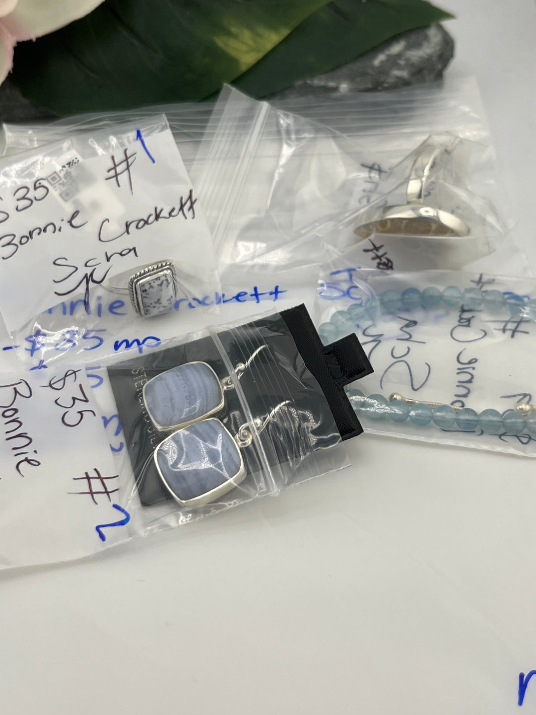 RESERVED FOR: Bonnie Crockett Scha- 4/27/2025 tiktok Live Show -4  Sterling Silver Items