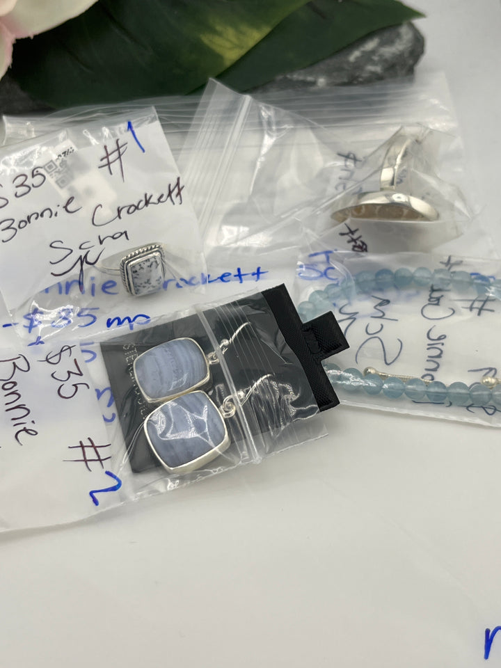 RESERVED FOR: Bonnie Crockett Scha- 4/27/2025 tiktok Live Show -4  Sterling Silver Items