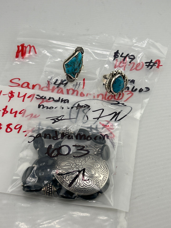 AM SHOW 48HR RESERVED FOR: sandramorin603  - 10/20/2025 FL tiktok Live Show - 3  Sterling Silver Items