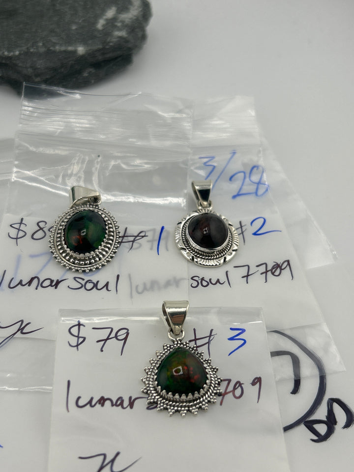 RESERVED FOR: lunarsoul7709 - 3/28/2025 tiktok Live Show - 3 Sterling Silver Items
