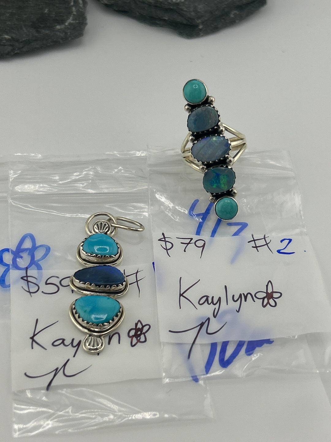RESERVED FOR: Kaylyn🌸 - 4/3/2025 Tiktok Live Show - 2 Sterling Silver Items