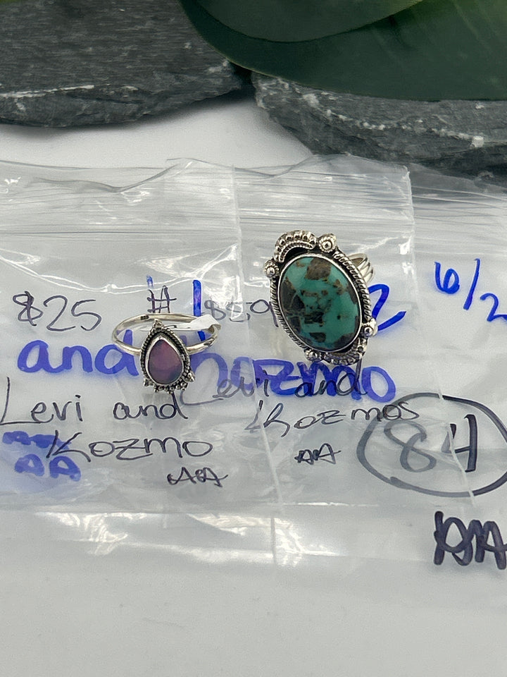RESERVED FOR: Levi and Kozmo - 6/2/2025 tiktok A.M Live Show - 2 Sterling Silver Items