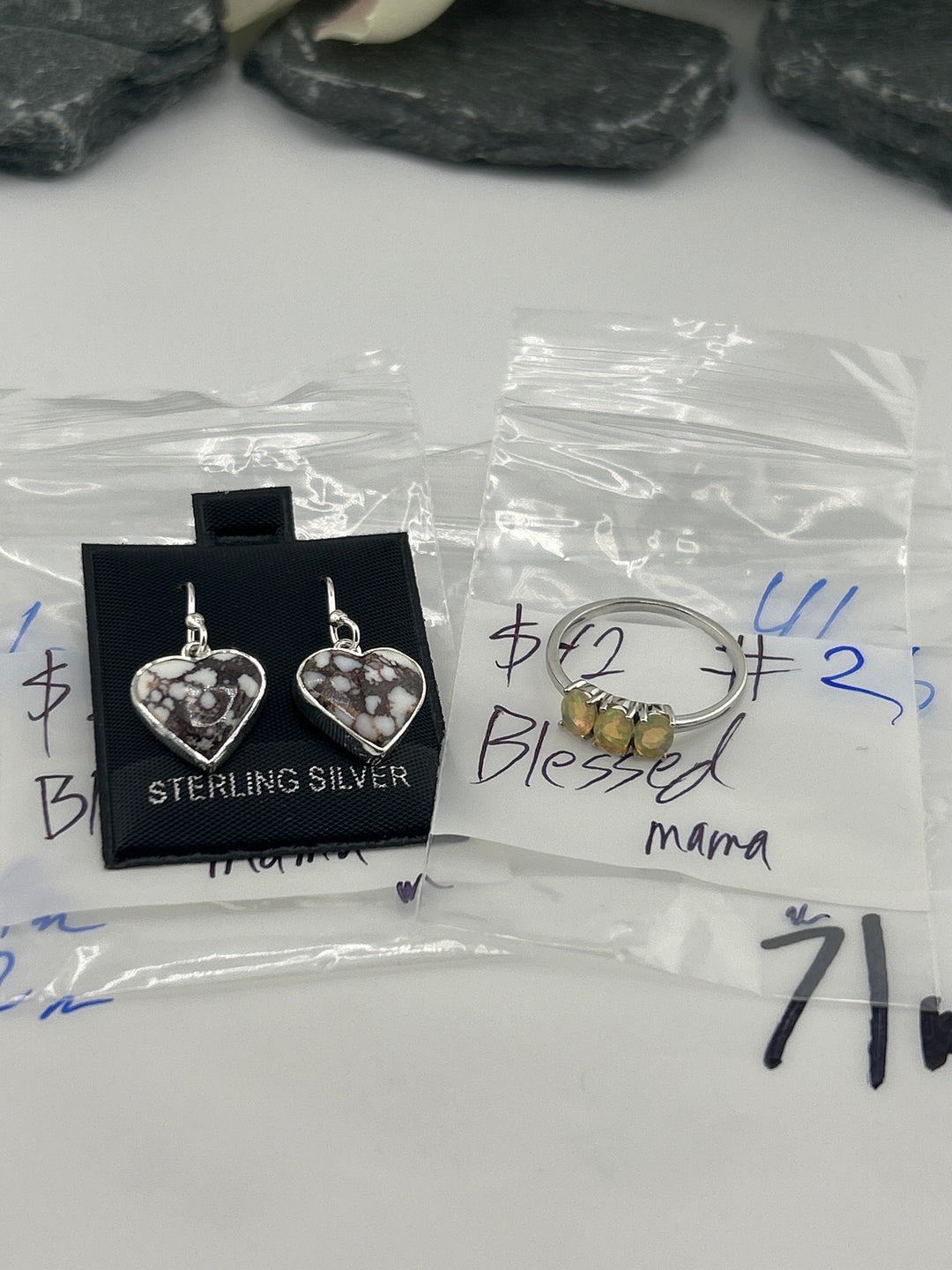 RESERVED FOR: Blessed mama - 4/26/2025 tiktok Live Show - 2 Sterling Silver Items