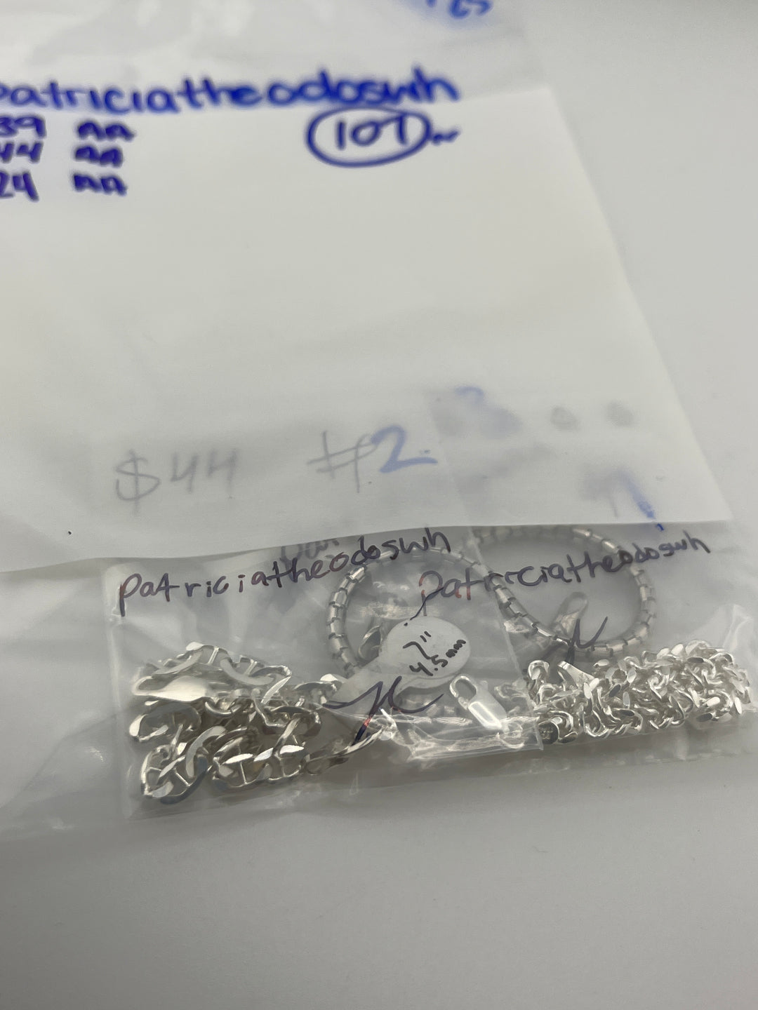 RESERVED FOR: patriciatheodoswh - 5/25/2025 tiktok Live Show -3  Sterling Silver Items