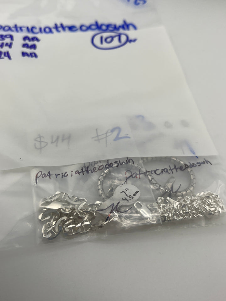 RESERVED FOR: patriciatheodoswh - 5/25/2025 tiktok Live Show -3  Sterling Silver Items