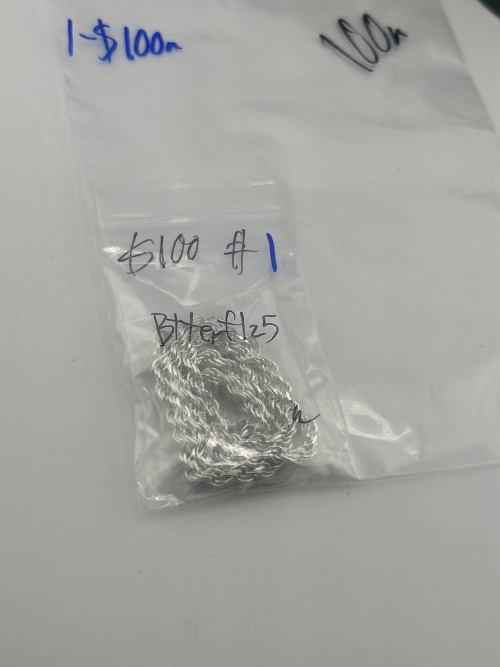 RESERVED FOR: Btterflz5 - 6/6/2025 tiktok Reservation Live Show - 1 Sterling Silver Items